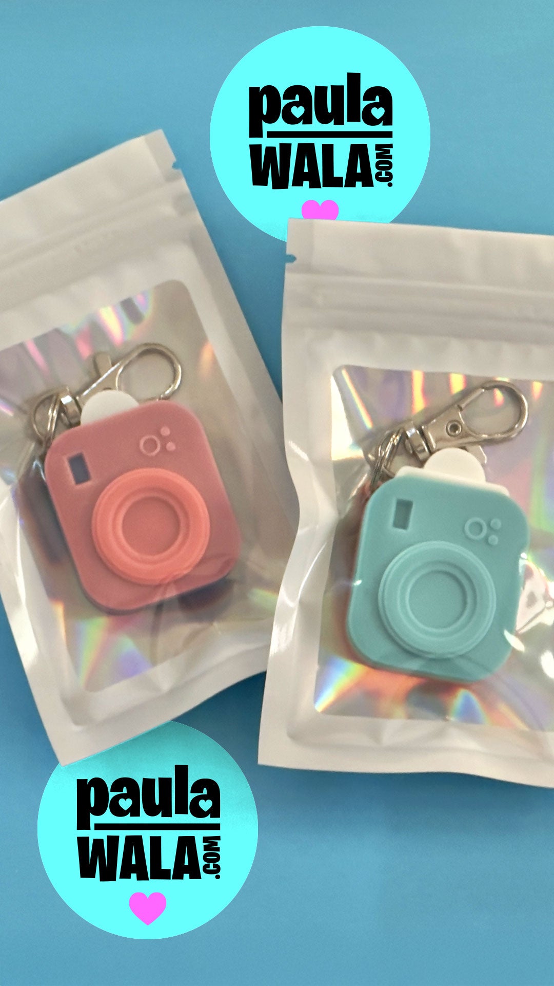 Camera Keychain with personalized photo