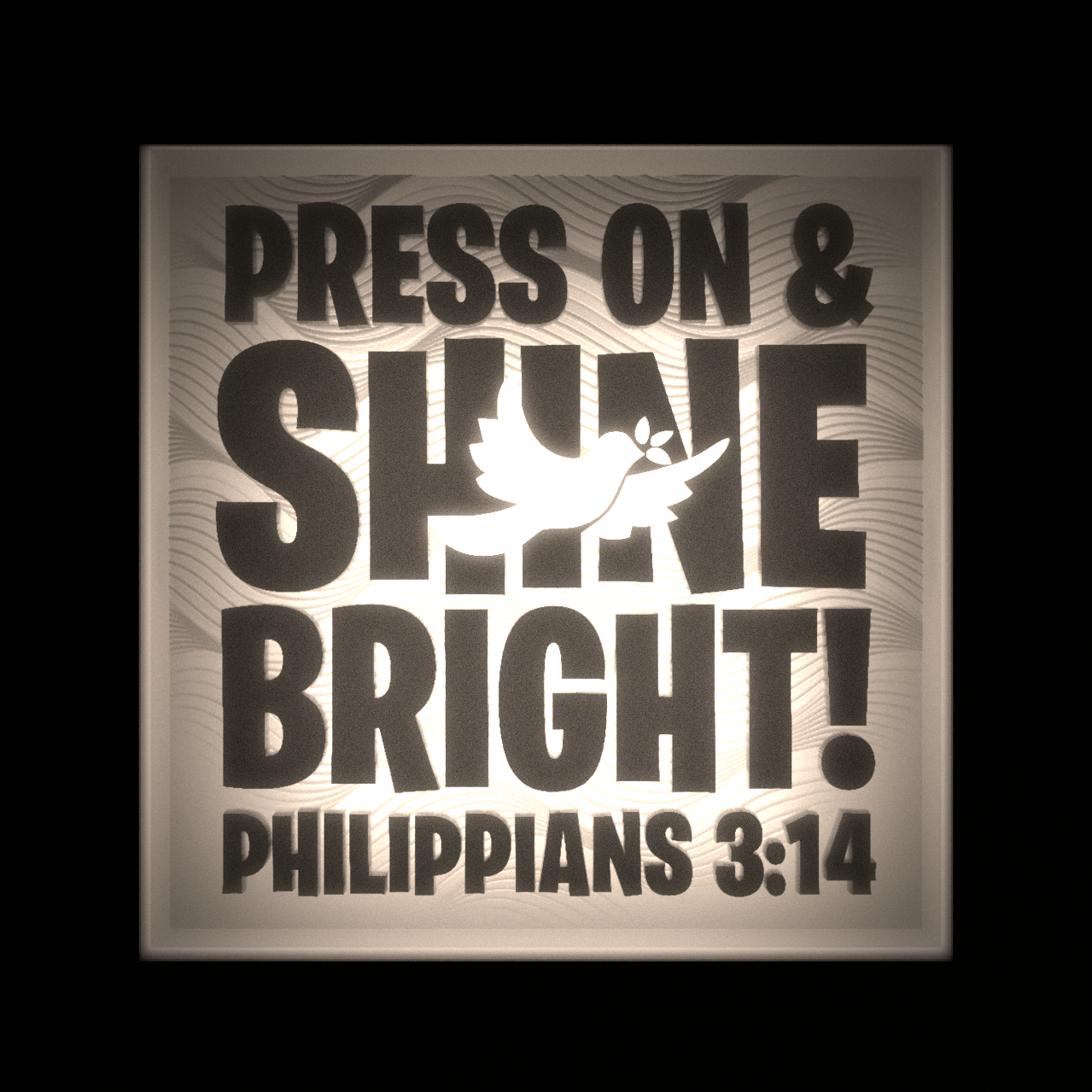 PRESS ON & SHINE BRIGHT!- Interchangeable Plate Only