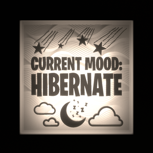 CURRENT MOOD: HIBERNATE - Interchangeable Plate Only