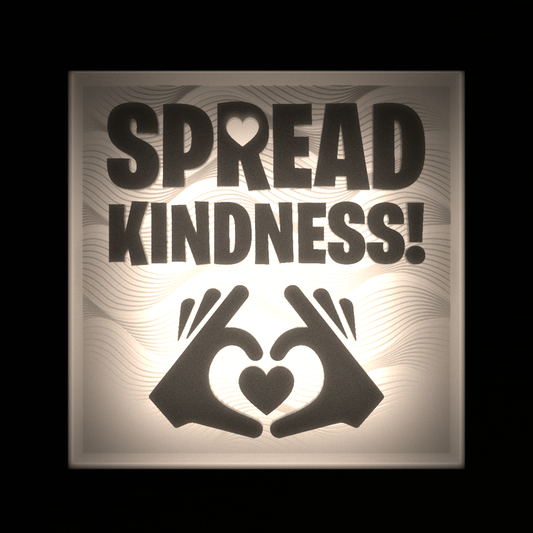 Spread Kindness - Interchangeable Plate Only