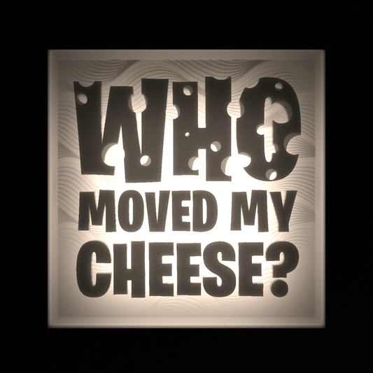 Who Moved My Cheese - Interchangeable Plate Only